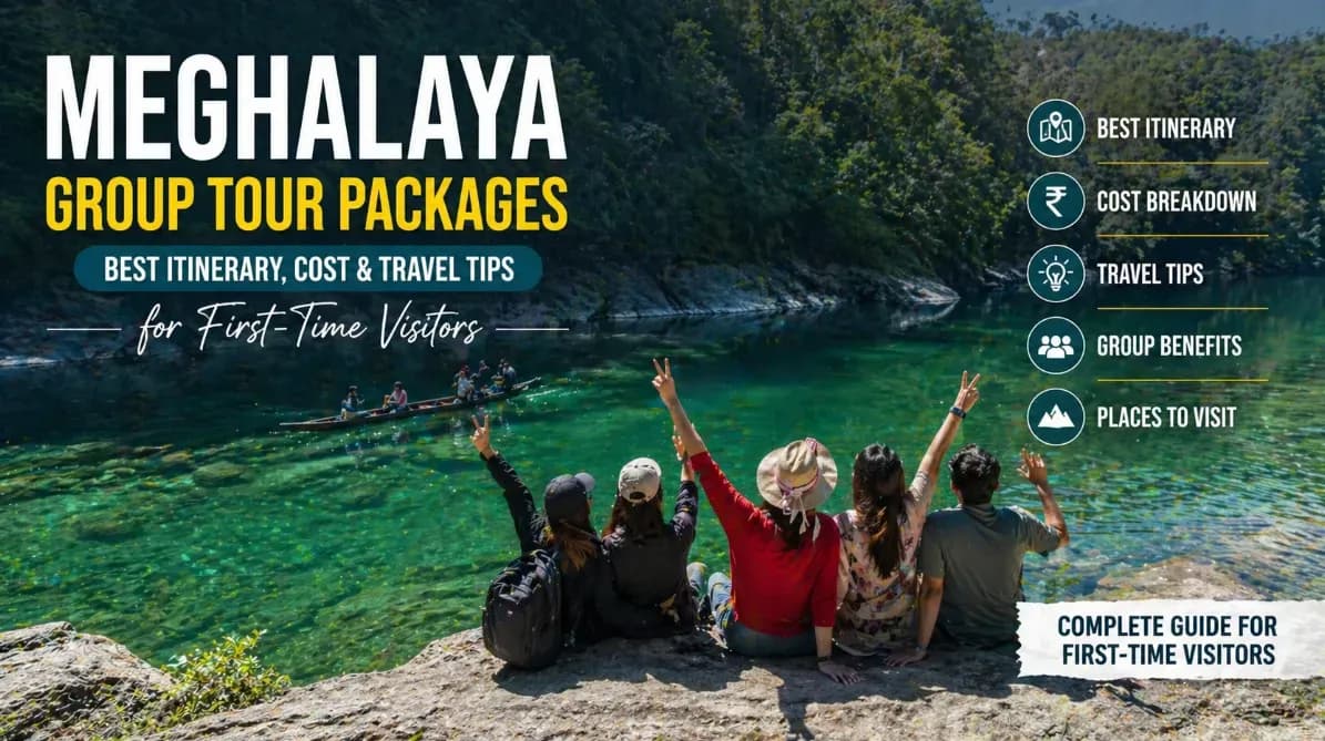 Meghalaya Group Tour Packages: Best Itinerary, Cost & Travel Tips for First-Time Visitors